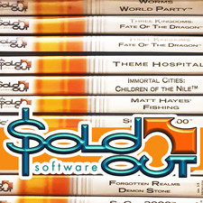 Sold software games for sale  GRIMSBY
