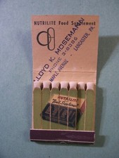 Feature matchbook nutrilite for sale  West Chester