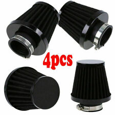 Usado, 4x Filtro de Ar Preto Estilo Cone Para 53/54/55mm Carburado Motor de Motocicleta Lnlet comprar usado  Enviando para Brazil
