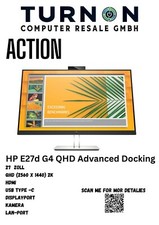 HP Monitor E27d G4 27 Zoll Advanced Docking Monitor QHD Webcam 2K comprar usado  Enviando para Brazil