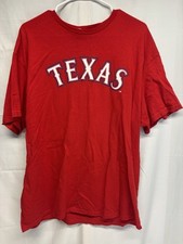 Camisa masculina Texas Rangers Shin Soo Choo XL vermelha Coca Cola Delta peso profissional MLB, usado comprar usado  Enviando para Brazil