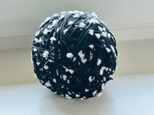 Beilaufgarn schwarz noppen gebraucht kaufen  Hamburg