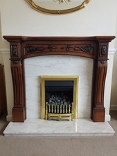 Fire surround marble for sale  SMETHWICK