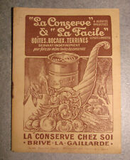 Conserve guide booklet d'occasion  Expédié en Belgium