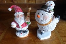 Christmas santa snowman for sale  MACCLESFIELD