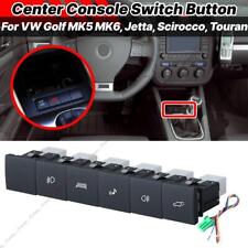 Para VW Golf MK5 MK6 GTI R-Line console central inferior painel interruptor furo cubículo comprar usado  Enviando para Brazil