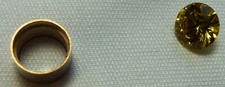 Silberzarge rund 6mm gebraucht kaufen  Mainz