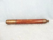 Telescópio encadernado de mogno luz de desenho único por volta de 1900, usado comprar usado  Enviando para Brazil