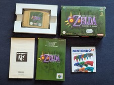 N64 Nintendo 64 The Legend of Zelda Majora's Mask OVP  Anleitung PAL-Version TOP comprar usado  Enviando para Brazil