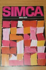 Simca 1000 original for sale  BIRMINGHAM