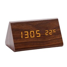 Wooden digital alarm for sale  UK