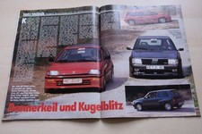 Rallye Racing 11/1985 Fiat Uno Turbo i.e von Hörmann mit 105PS bbesser als...? comprar usado  Enviando para Brazil
