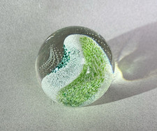 Caithness green paperweight for sale  NOTTINGHAM