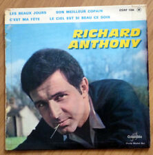 Disque vinyle richard d'occasion  Yzeures-sur-Creuse