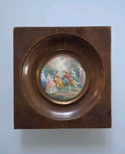 Antique miniature painting d'occasion  Expédié en Belgium