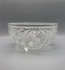Footed bowl crystal for sale  BRIDGEND