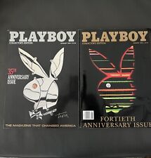 Playboy anniversary magazines for sale  Grand Prairie