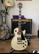 Burny Les Paul Custom Vintage White + Case Gator, używany na sprzedaż  PL