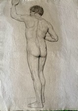 Dessin ancien homme d'occasion  Belleville