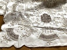 Vintage linen madeira for sale  LUTTERWORTH