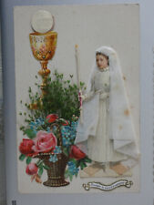 Pious image communion d'occasion  Expédié en Belgium