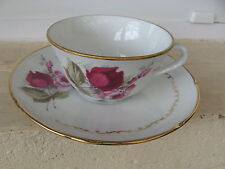 Tasse soucoupe porcelaine d'occasion  Sarreguemines