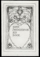 Fine artist bookplate for sale  UK