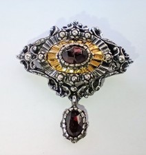 Vintage silber brosche gebraucht kaufen  Wiesloch