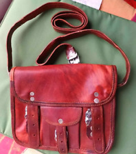 Real leather handmade for sale  CHESHAM