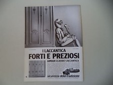 Advertising pubblicità 1983 usato  Salerno