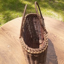 Vtg wicker woven for sale  Sandy Hook