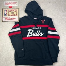 Usado, Moletom com capuz preto retrô Mitchell & Ness Hardwood Classics masculino NBA Chicago BULLS 2XL comprar usado  Enviando para Brazil