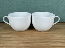 Pair rounded white for sale  AYLESBURY