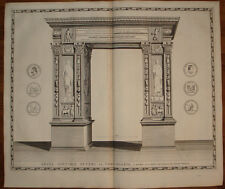 Stampa antica arco usato  Roma