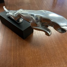 Chrome jaguar ornament for sale  ELGIN
