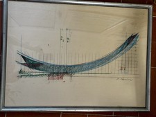 Mauro staccioli disegno usato  Montelupo Fiorentino