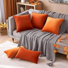 Velvet plain cushion for sale  USA