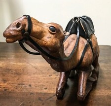 Leather camel ornament for sale  WARRINGTON