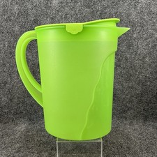 Jarro de impressões Tupperware verde limão um galão (3,75L) #4433 Rock Top comprar usado  Enviando para Brazil