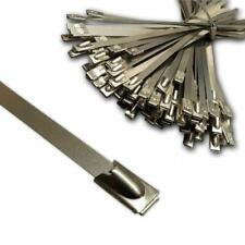 S304 Metal Aço Inoxidável Auto-Bloqueio de Cabo Laços Zip envoltório de escape comprar usado  Enviando para Brazil