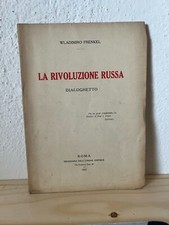 Wladimiro frenkel rivoluzione usato  Roma