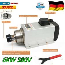 〖PL〗6KW 380V Wrzeciono frezujące CNC Chłodzony powietrzem Chłodzony powietrzem Silnik wrzeciona ER32 na sprzedaż  Wysyłka do Poland