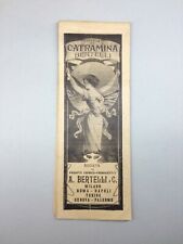 Bertelli catramina prezzario usato  Lecce