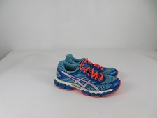 Tênis Asics Gel-Cumulus 15 Feminino 7.5 Azul Vermelho Corrida Caminhada Almofada comprar usado  Enviando para Brazil