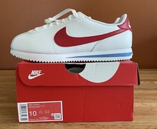 Nike Cortez Basic OG Forrest Gump DM4044-108 tamanho 10 EUA 44 EUR couro branco vermelho, usado comprar usado  Enviando para Brazil