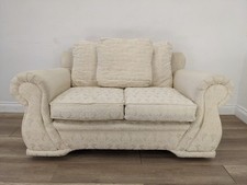 Sofa seater ivory for sale  BRISTOL