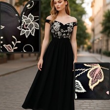 Black maxi dress for sale  LINCOLN