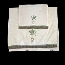 Roupa de banho Avanti padrão BANANA PALM - 1 toalha de banho, 1 toalha de mão comprar usado  Enviando para Brazil