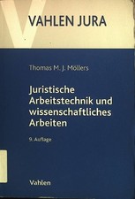 Juristische arbeitstechnik wis gebraucht kaufen  Koblenz