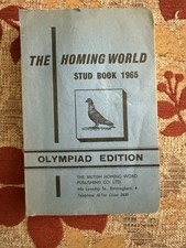 Homing stud book for sale  HALESOWEN
